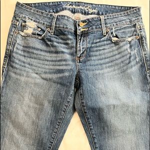 American Eagle High Rise Capris